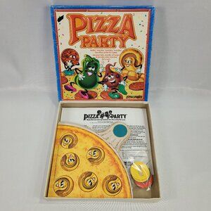Pizza Party 1987 Vintage 100% Complete Board Game by Parker Brothers